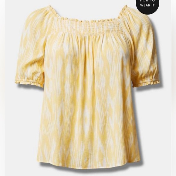 NWOT Torrid elastic top - Picture 4 of 8